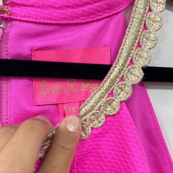 Lilly Pulitzer size 16 Layne stretch shift - Picture 3 of 4